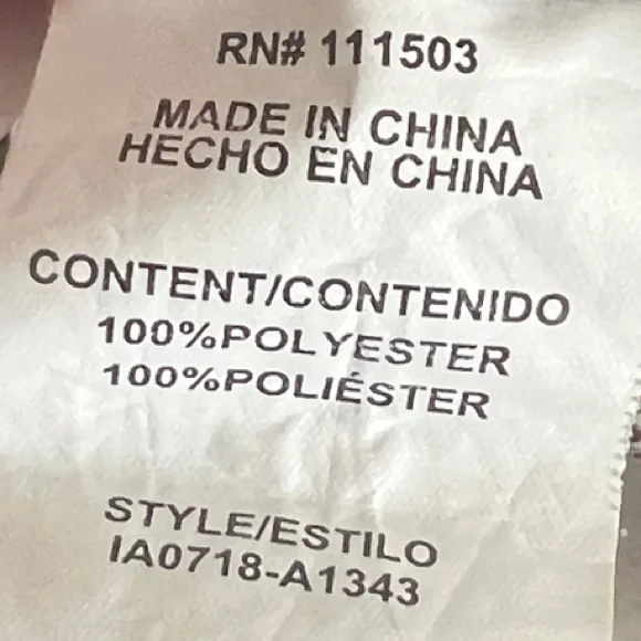 Meraki Black Blouse with Red and Blue Paisley - Picture 7 of 7